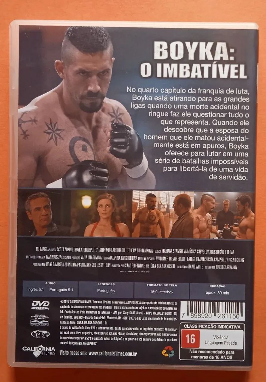 DVD Boyka: O Imbatível - Scott Adkins - Foto 2