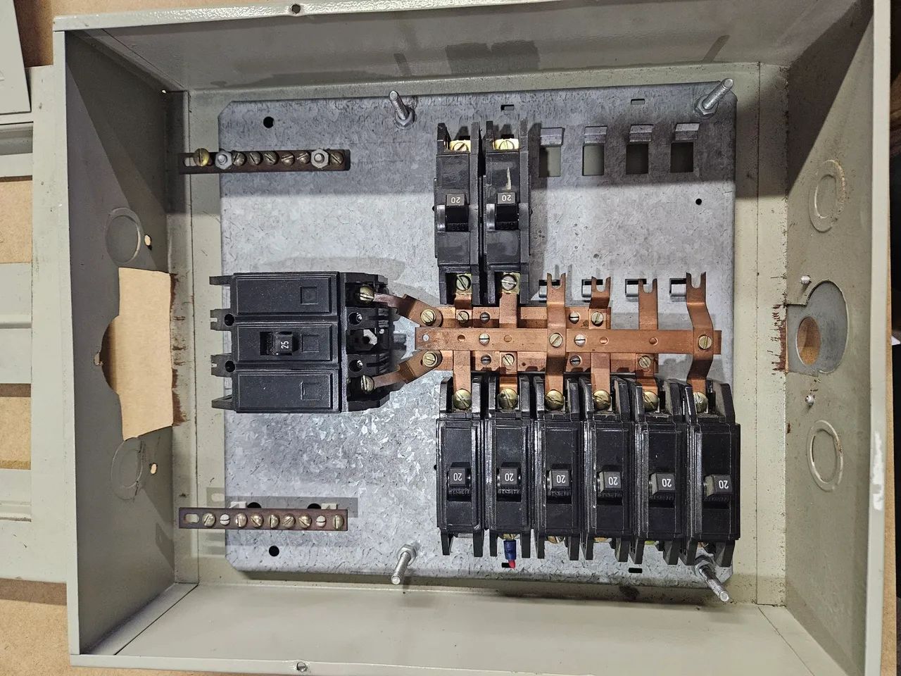 Quadro distribuição elétrica cemar montado - Foto 2