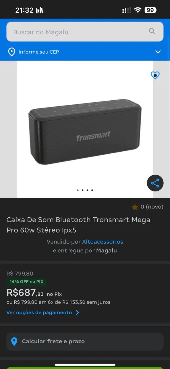 Caixa de som tronsmart, - Foto 4