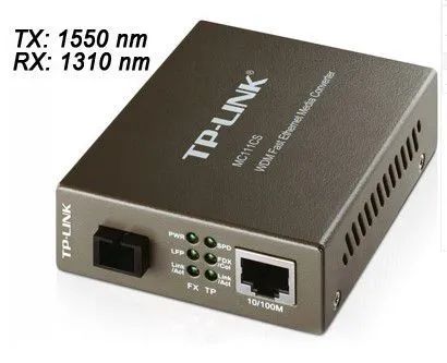 Conversor De Mídia Tp-Link Mc111Cs B 10/100