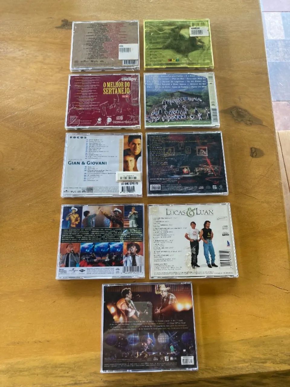 Sertanejo - Lote c/ 9 CDS + BRINDE - Foto 2