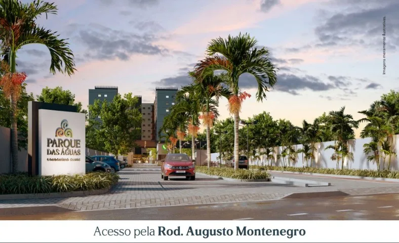 JH VENDE APARTAMENTO NO CONDOMÍNIO PARQUE DAS ÁGUAS - LANÇAMENTO NA ROD AUGUSTO MONTENEGRO