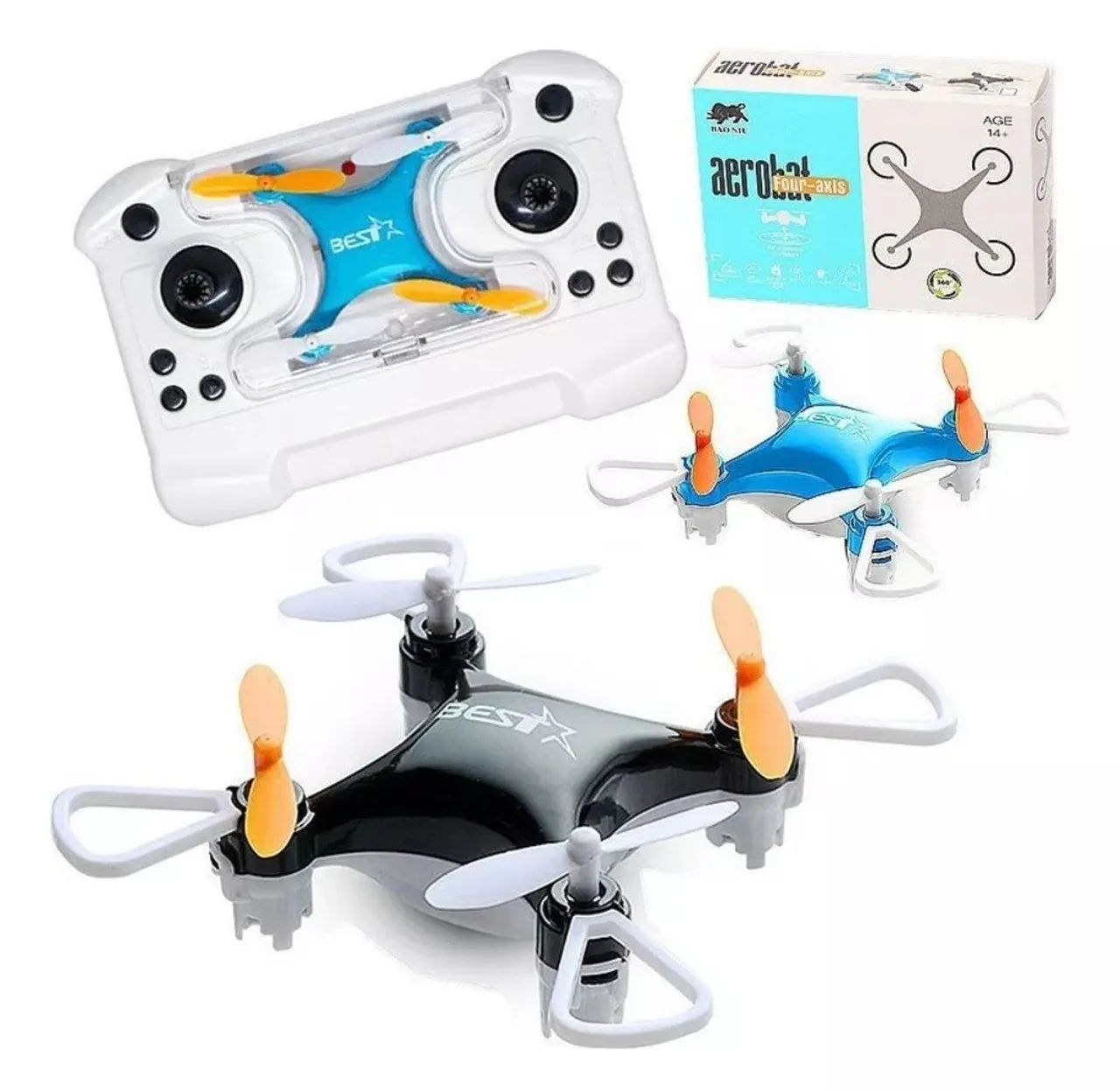 Mini Drone De Bolso Aerobat Four-axis 3d 2.4ghz - Foto 3