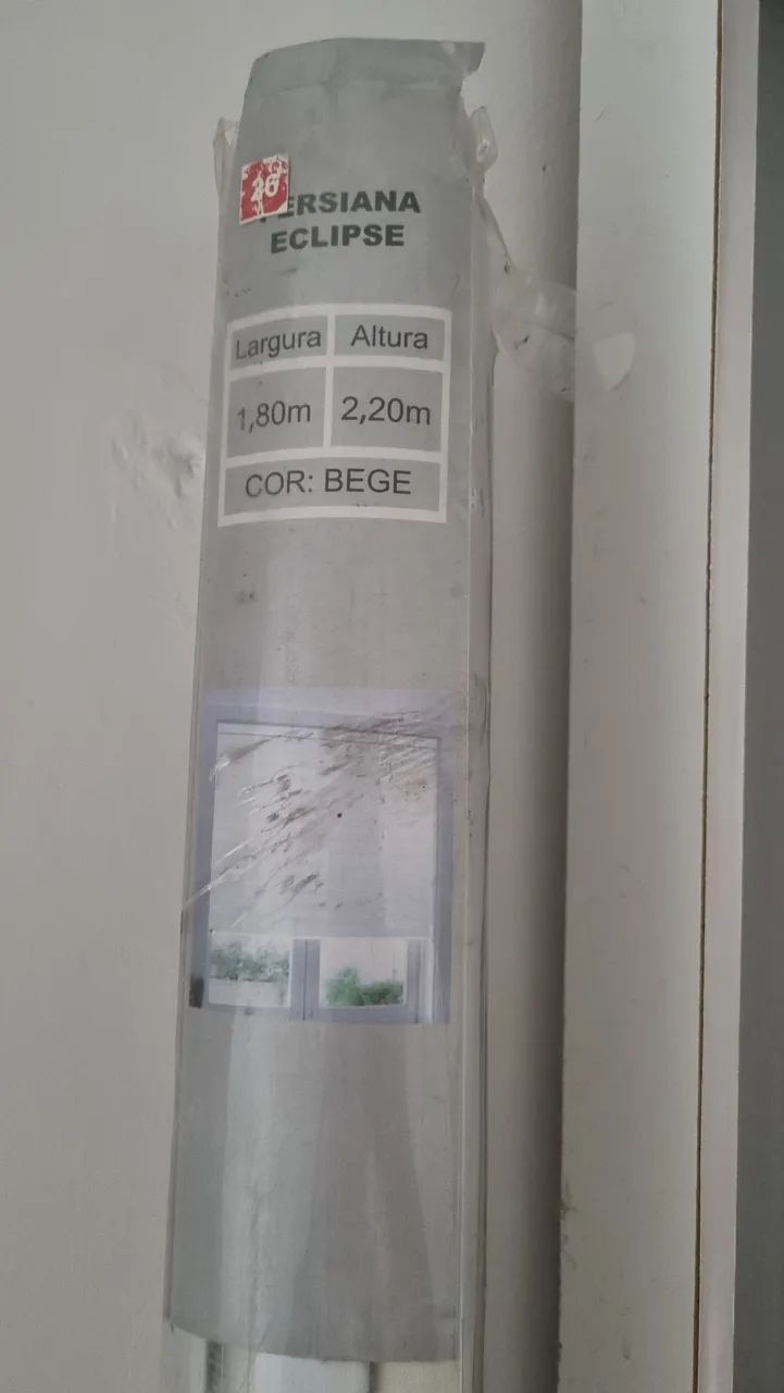 Persiana Eclipse Bege 1,80m x 2,20m - Foto 2
