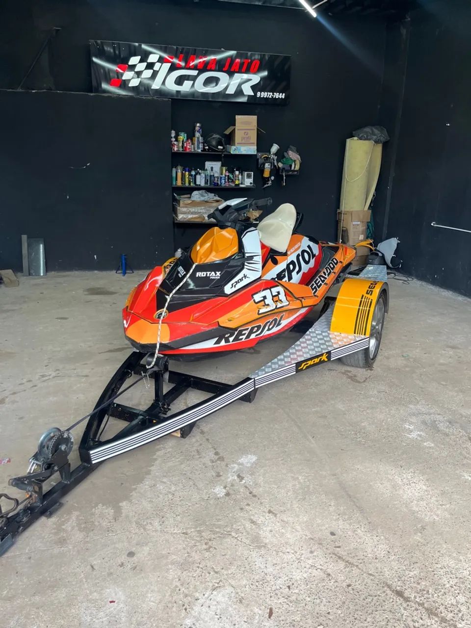 Jet ski spark Sea-Doo 110hp - Foto 3