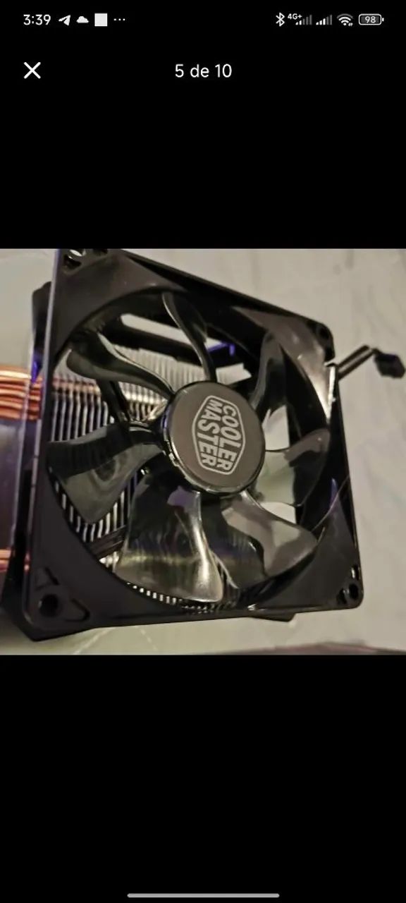 Aircooler Cooler Master Hyper H412R - Foto 4