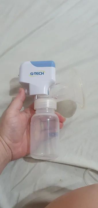Bombinha tirar leite materno eletrica - Foto 6