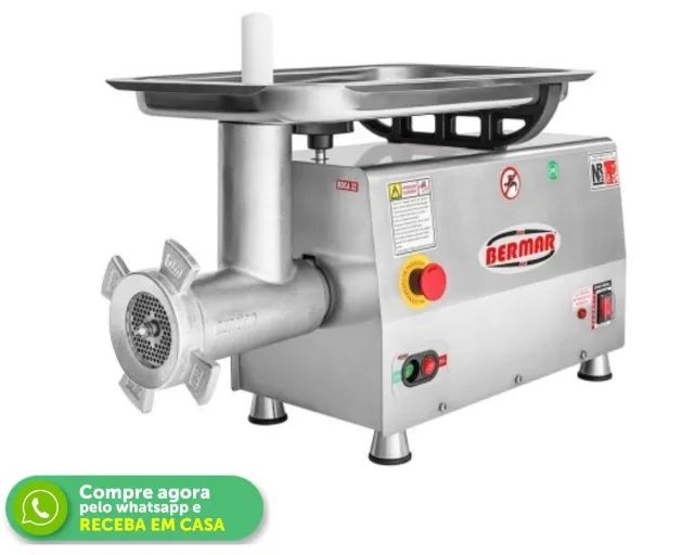 Moedor de de Carne Bermar Boca 22 com NR12