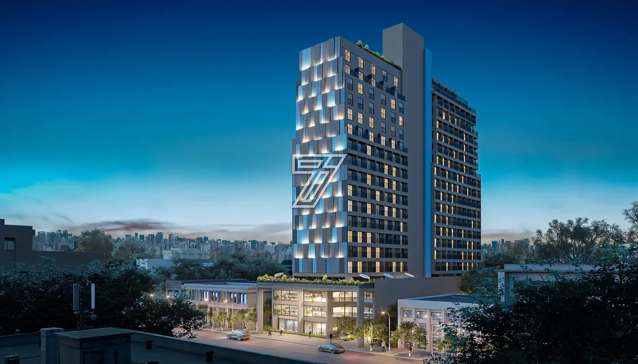 Studio a venda com 16m2 privativos no Portão - Curitiba - PR