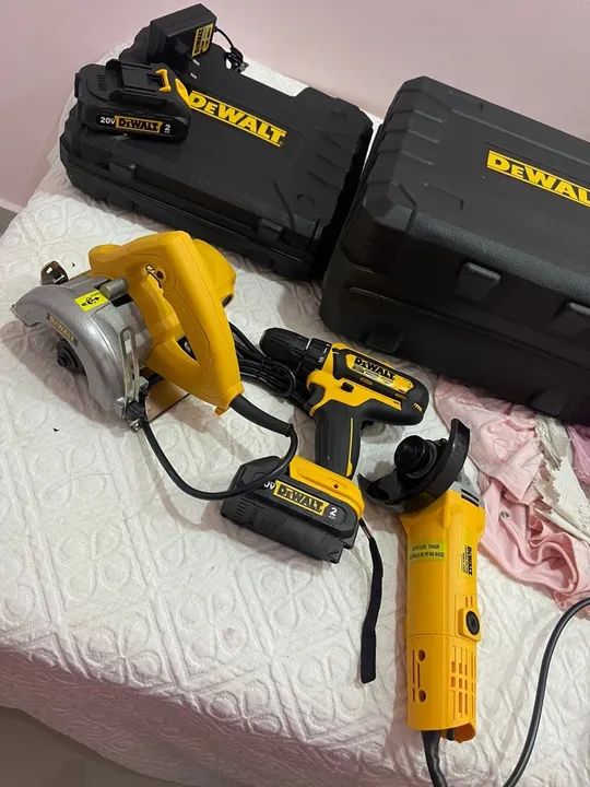 03 Máquinas Dewalt Zeradas Entrego  - Foto 3