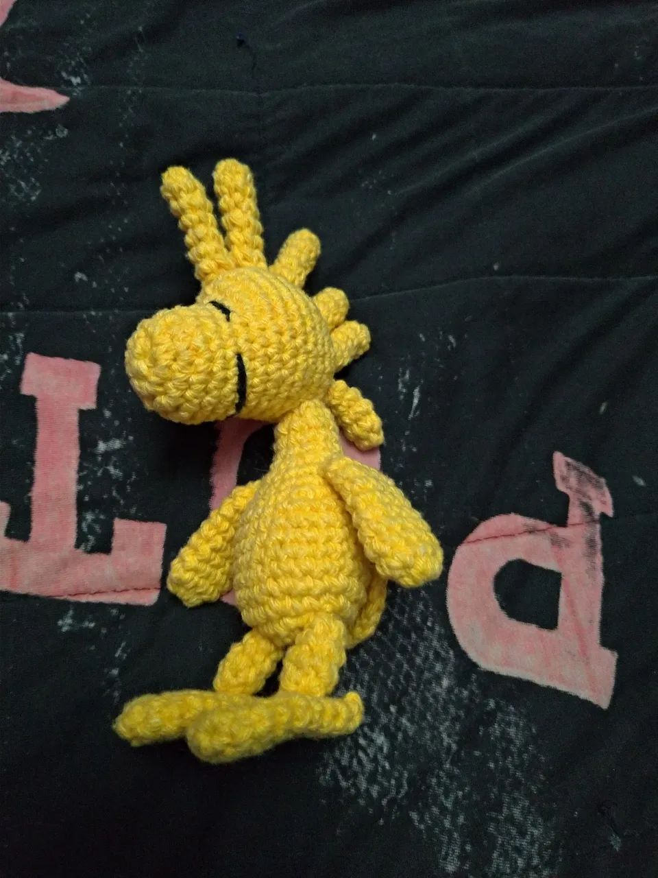 Amigurumi - Woodstock amigo do Snoopy - Foto 3