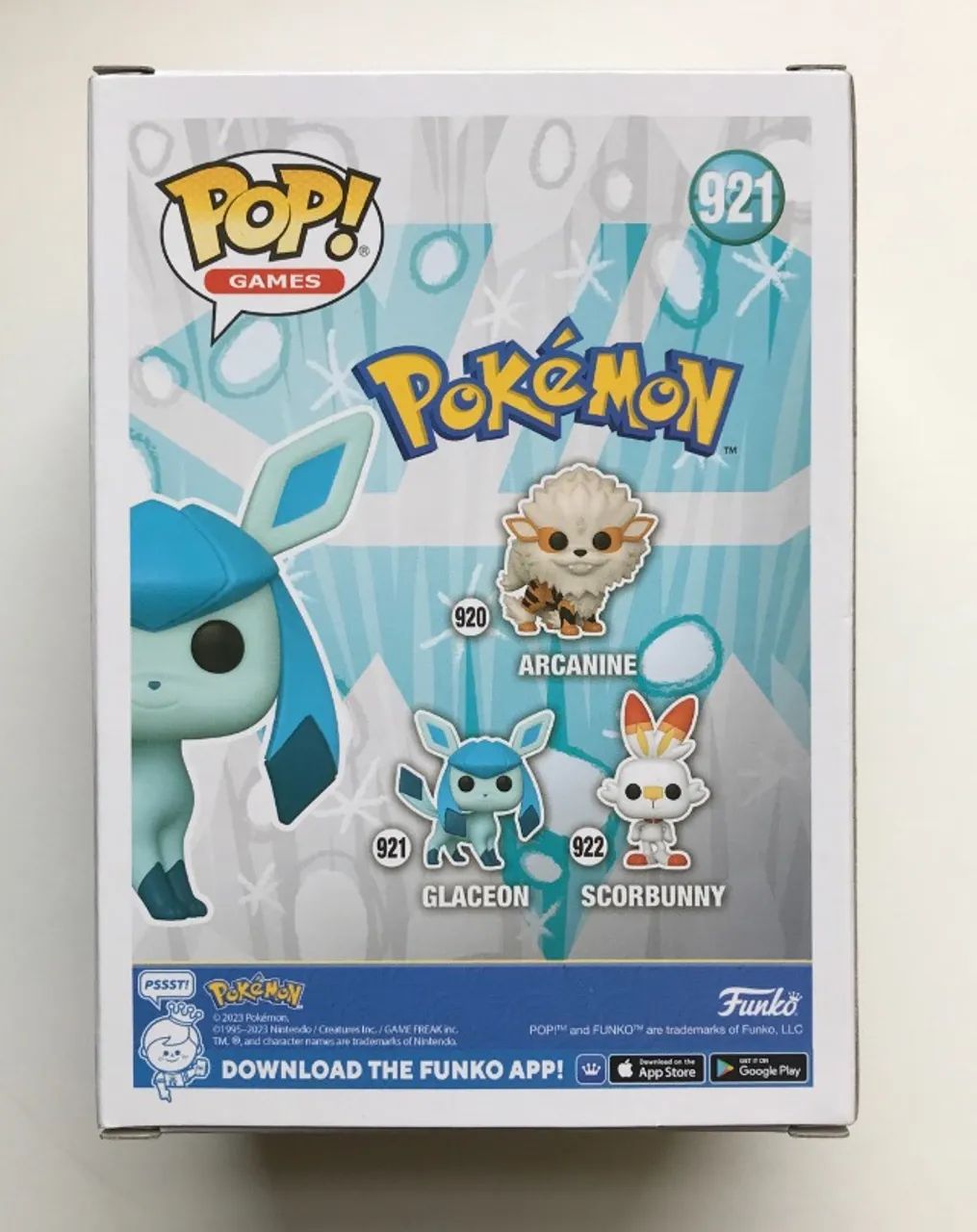 Boneco Funko Pop! Games Pokémon Glaceon 921 Original - Foto 5