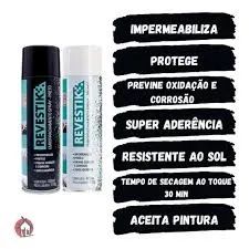  Emborrachamento spray 400ml preto Revestik TBR - Foto 2