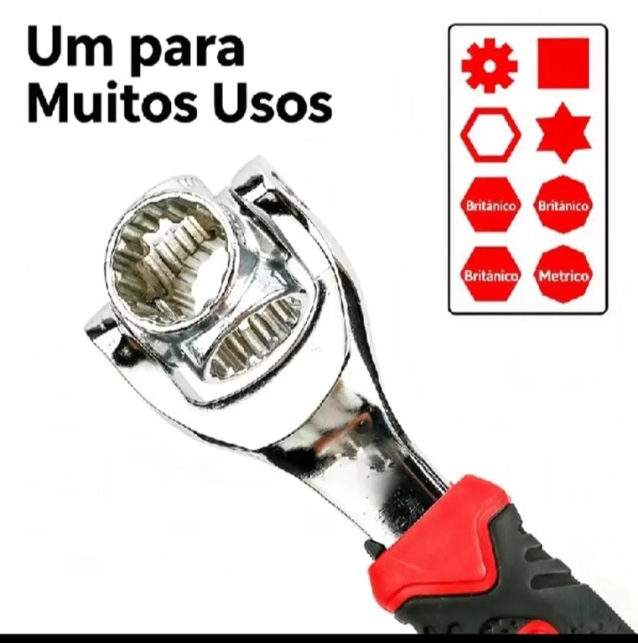 Chave multifuncional 48 em 1 versátil universal resistente  - Foto 4