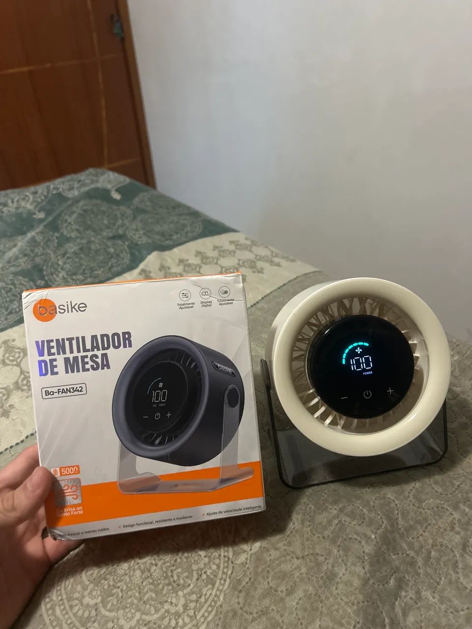 Ventilador de mesa basike 