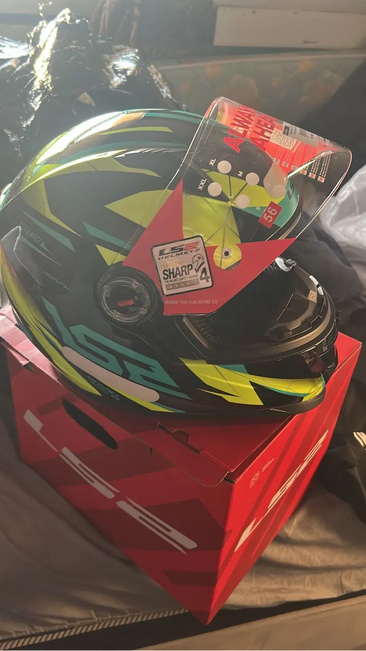 Capacete Ls2 novo na caixa 