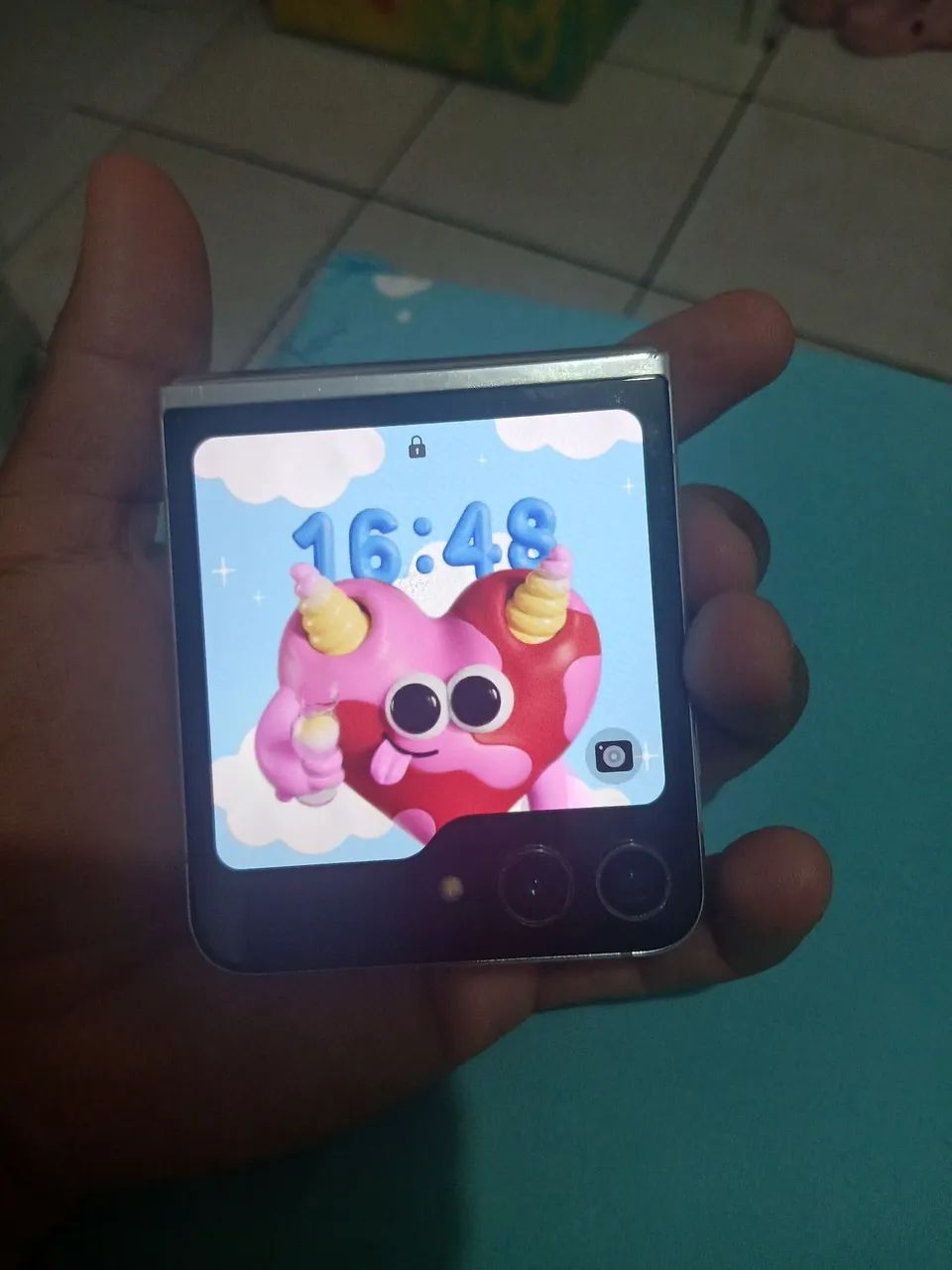 Z flip 5 retirar de peças