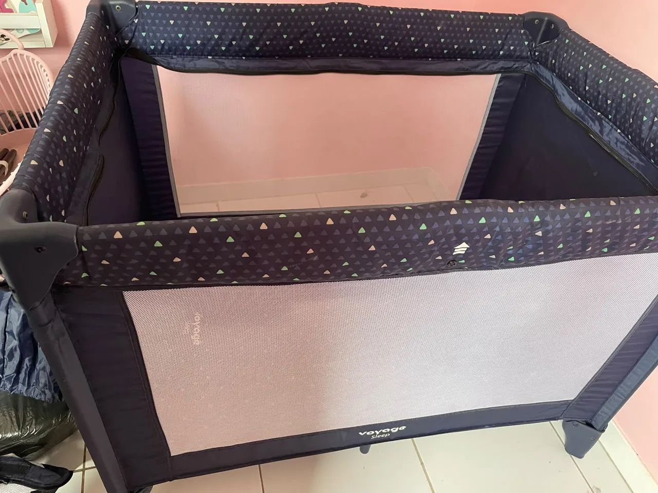 Berço portátil Super Conservado  - Foto 4