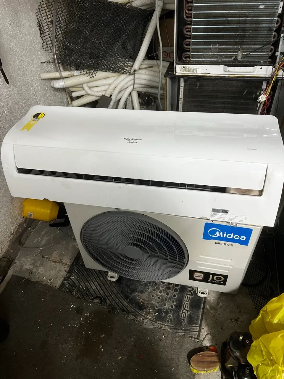 Ar 18 mil btus inverter springer Midea 
