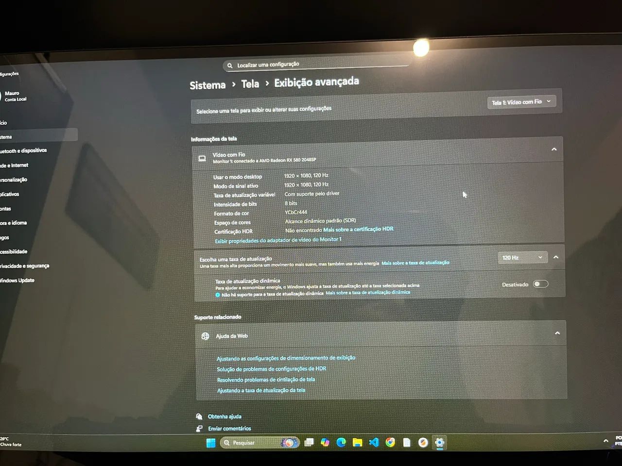 Monitor touchscreen 18.5? 120hz