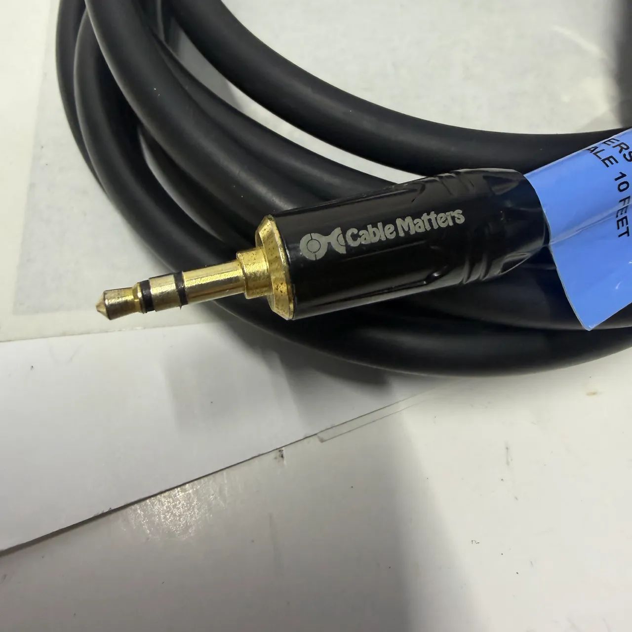 Cabo para microfone importado XLR x P2 stereo  - Foto 3