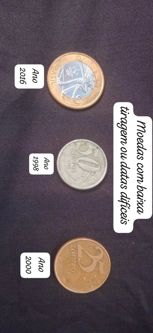 Vendo moedas antigas 