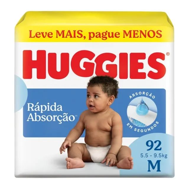 Fralda huggies 