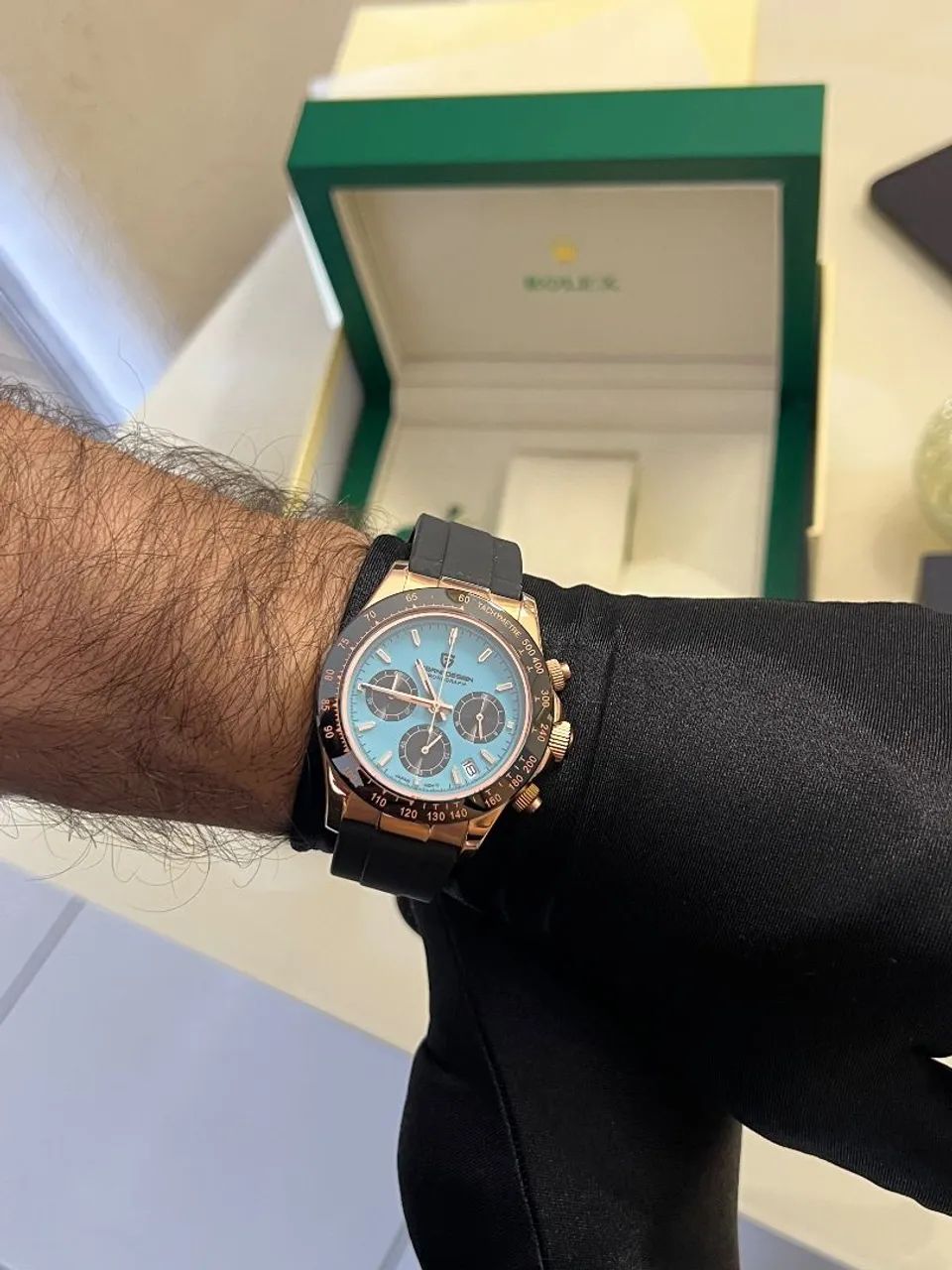 Relógio Pagani Design Daytona Tiffany  - Foto 2