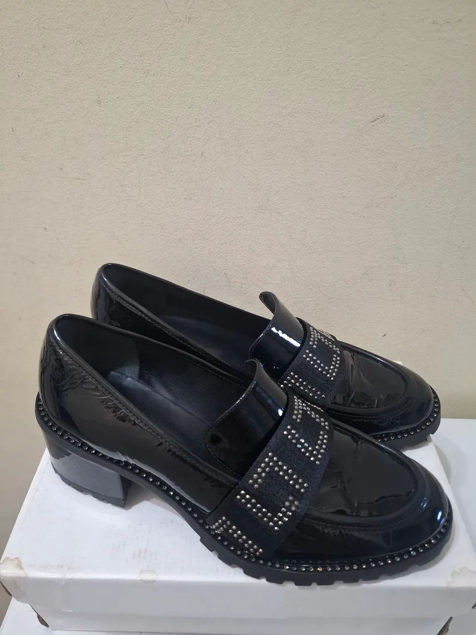 Sapato/ Mocassim Luz da Lua N:39 - Foto 2