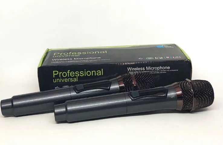 Microfone Sem Fio Duplo Recarregável USB-C Profissional - Foto 3
