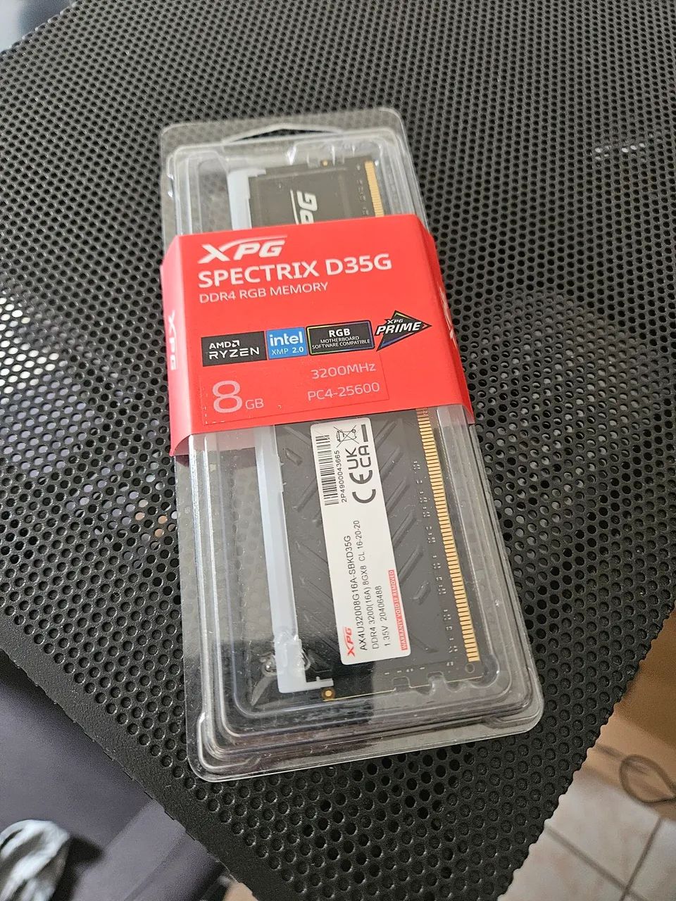 Memoria Ram XPG D35 RGB 8Gb 3200mhz DDR4 Lacrada