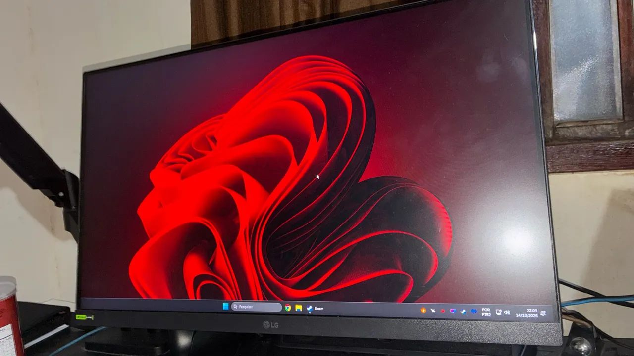 Monitor LG FullHD 180HZ usado - Foto 2