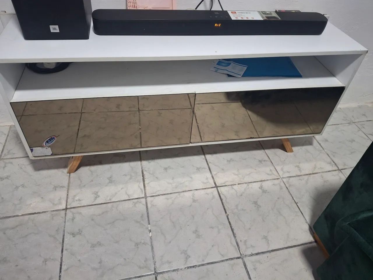 Rack material projetado 