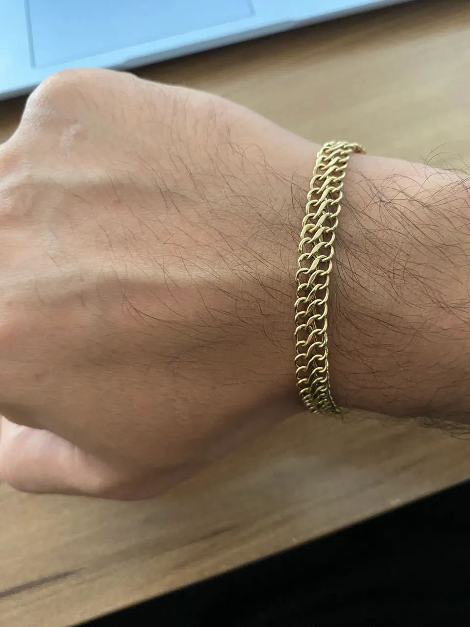 Pulseira lacraia ouro 18k 