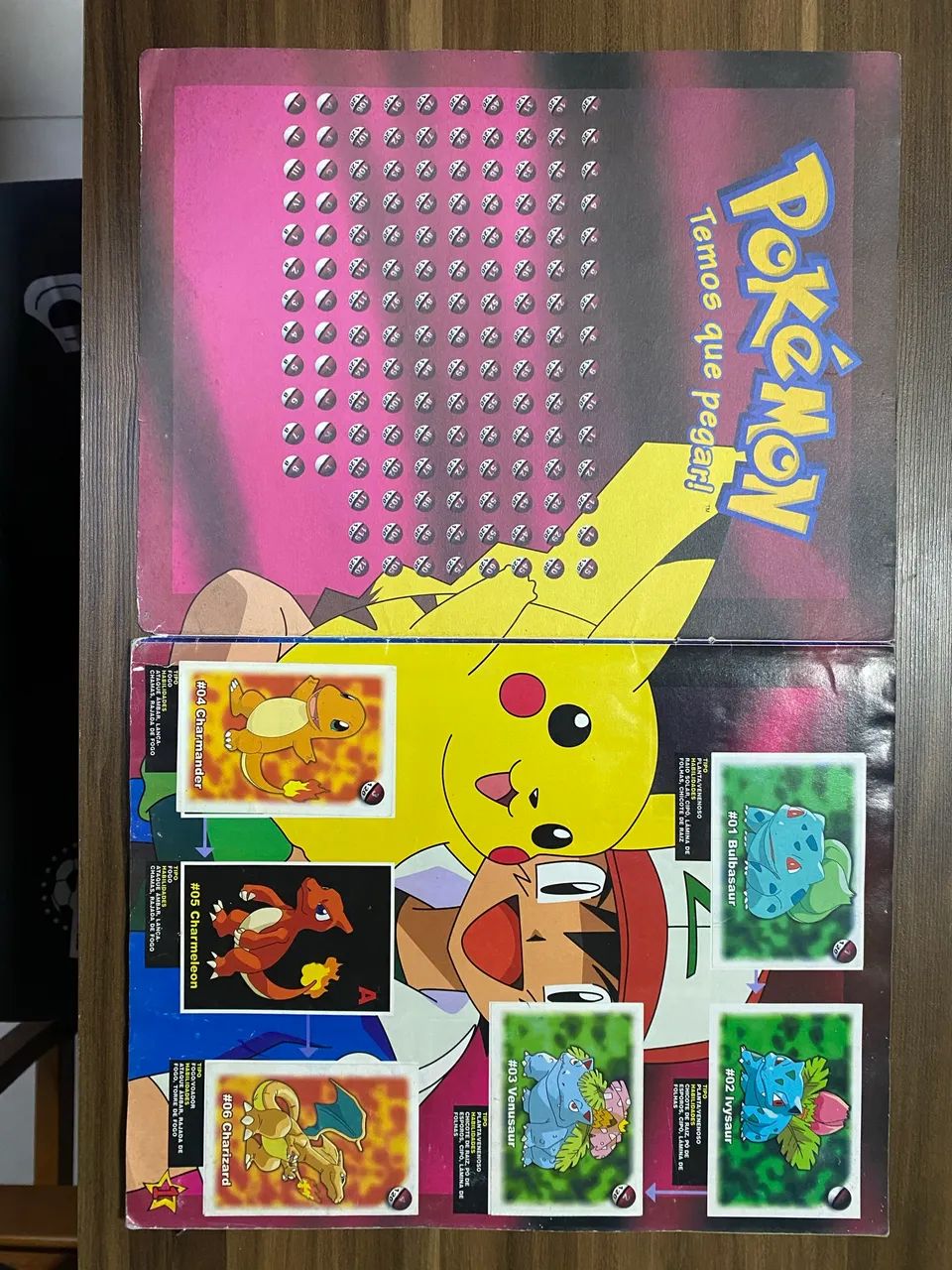 Álbum Pokémon panini antigo  - Foto 4