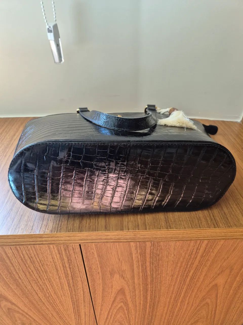 Bolsa tote 100% couro - usaflex  - Foto 4