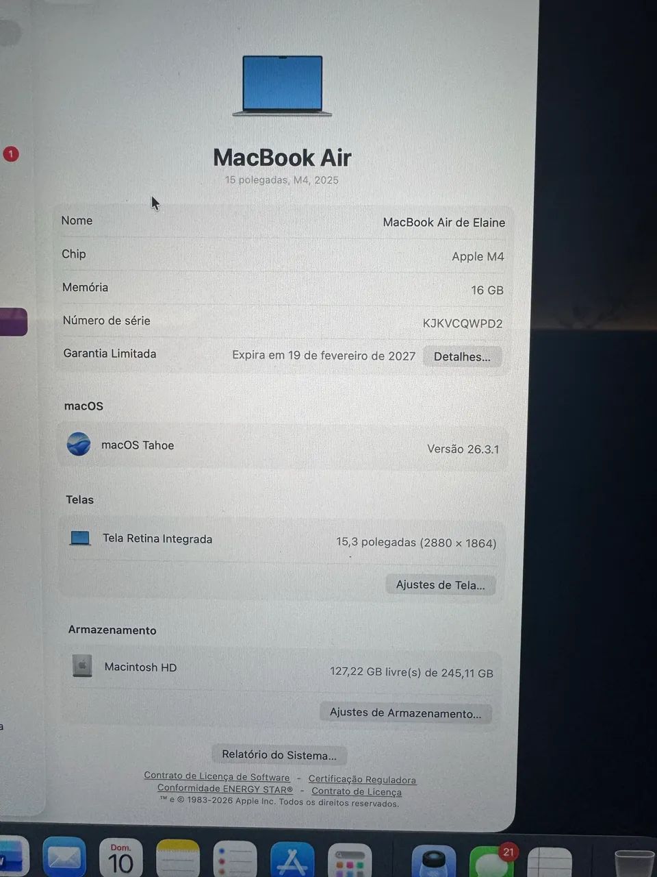MacBook Air M4 2026 - Notebooks - Pinheirinho, Curitiba 1501057247