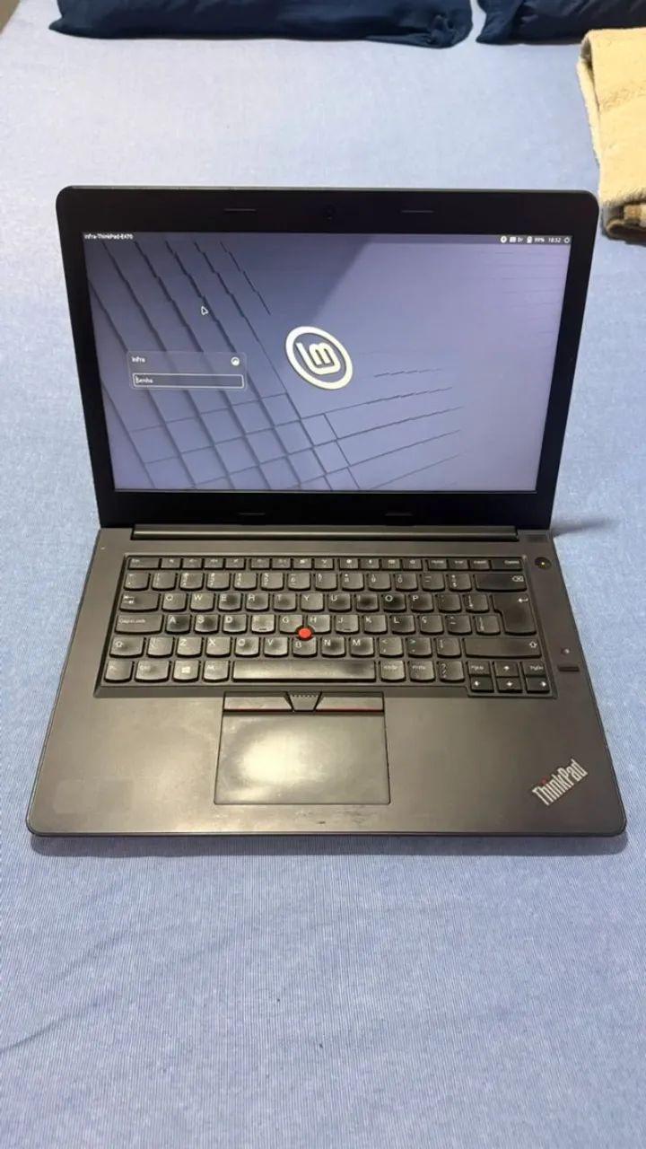 Notebook Lenovo ThinkPad E470 Processador Intel Core i7-7500U, 16 GB de RAM e SSD de 500 G