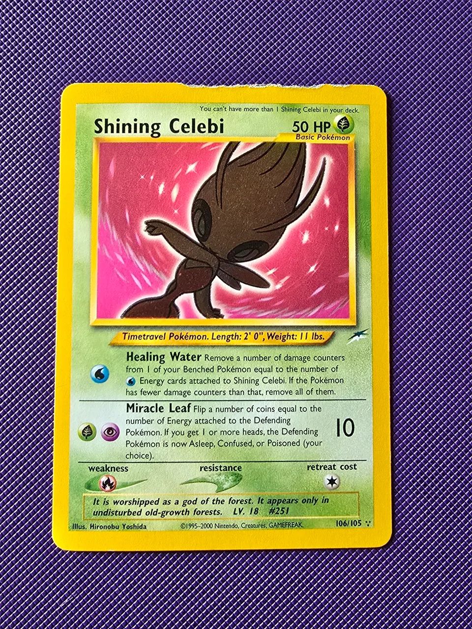 Shining Celebi 106/105 - Neo Destiny