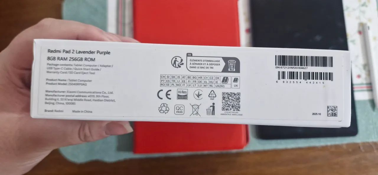 Tablet xiaomi redmi pad 2 com caneta original e acessórios  - Foto 2
