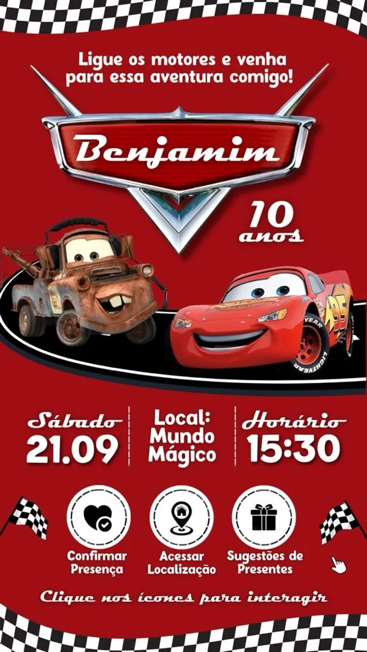 Criação de convite interativo - Foto 4