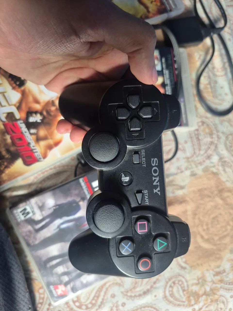 Ps3 Slim + 2 controles + Jogos - Foto 3