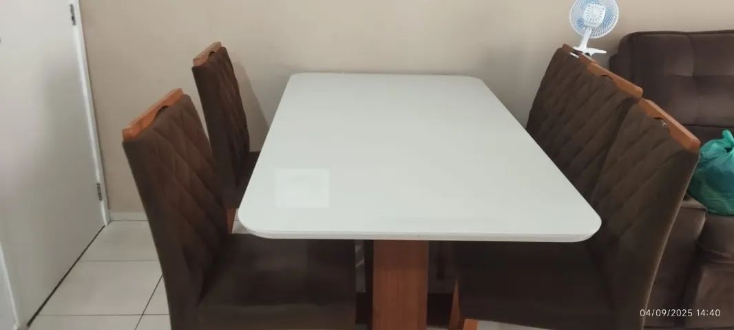 Mesa de jantar 6 cadeiras - Foto 2