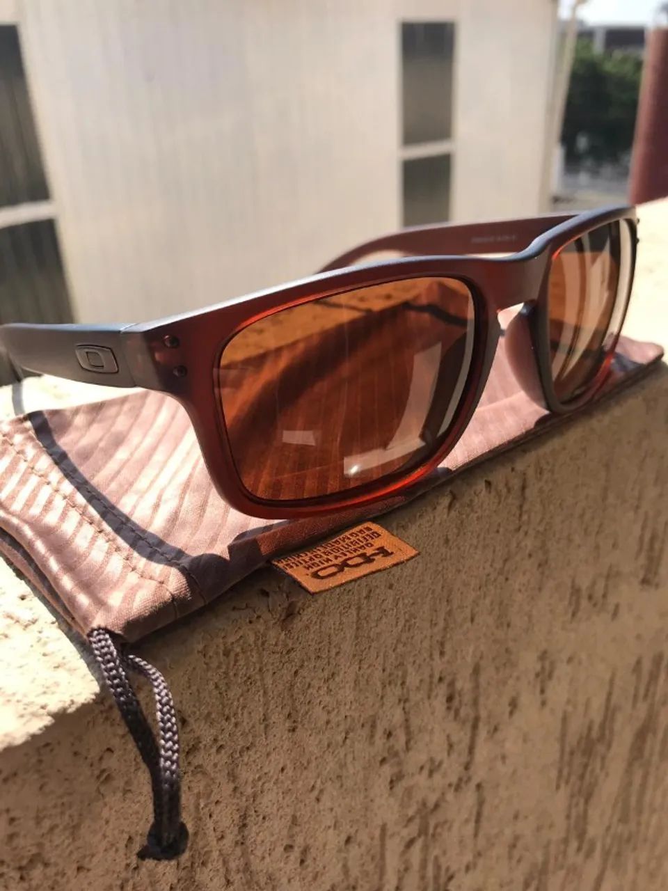 Oculos Oakley Holbrook Bronw