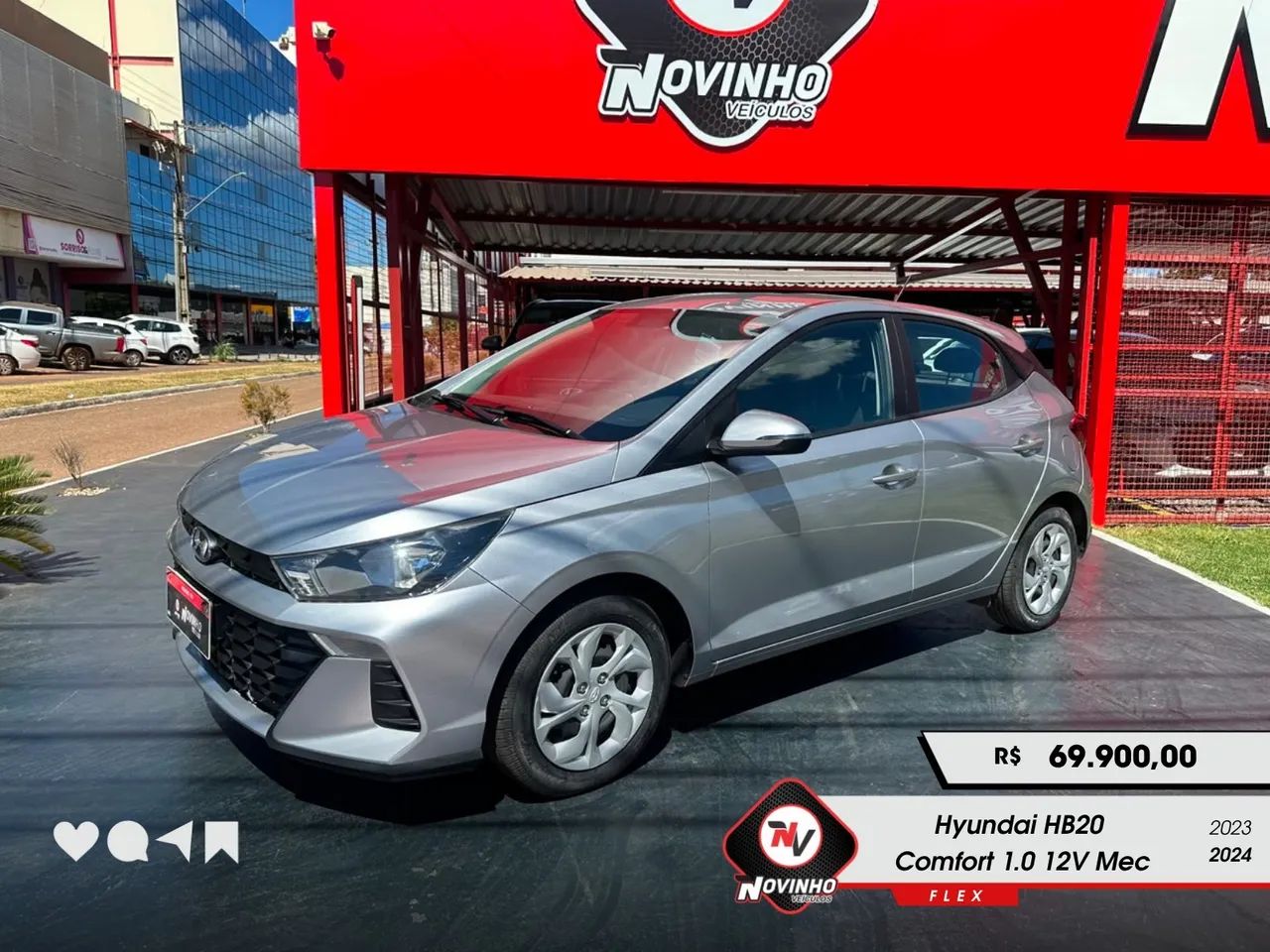 Hyundai Hb20 HB20 Comfort 1.0 Flex 12V Mec. 2024