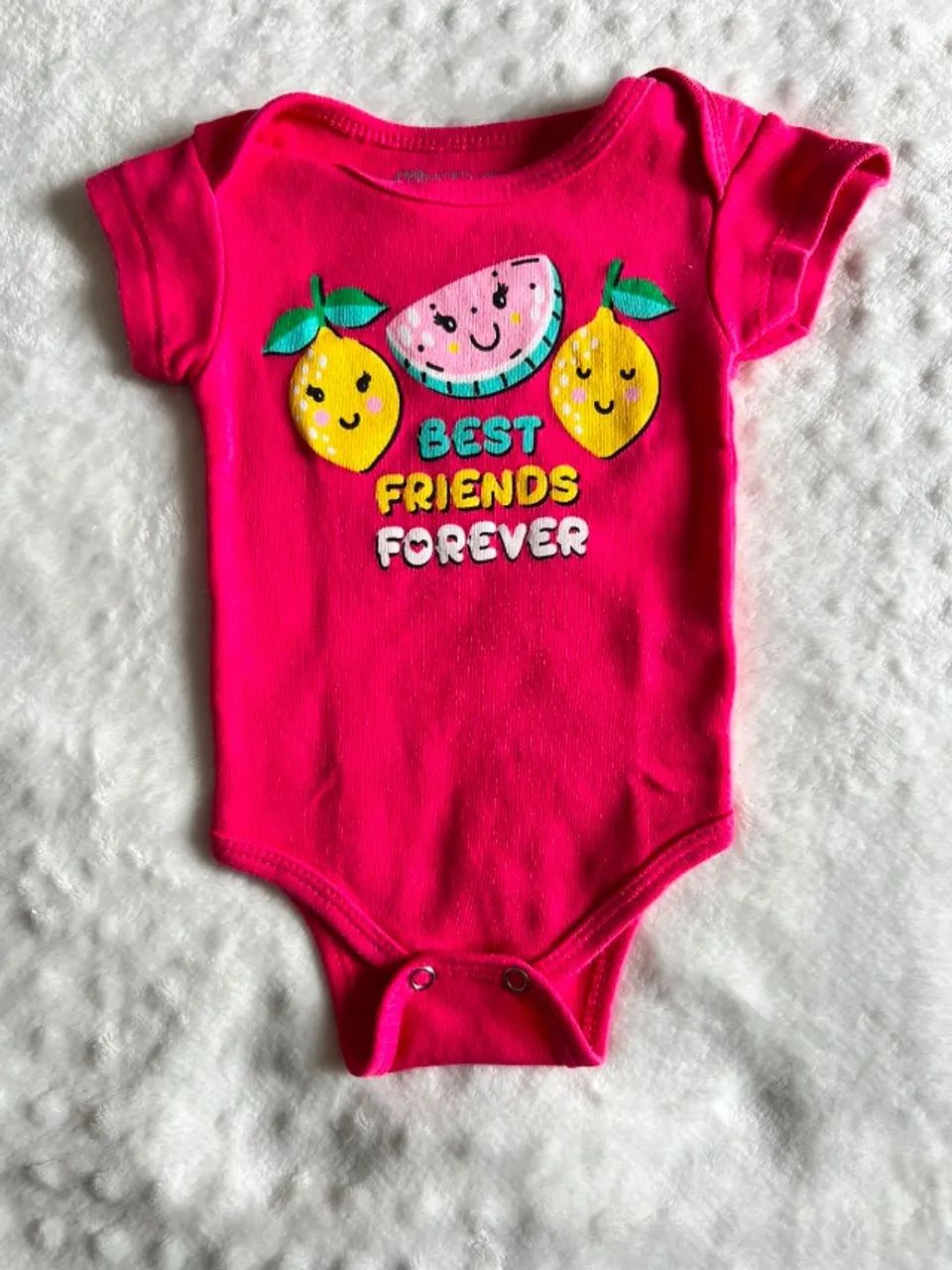 Body rosa Bebê