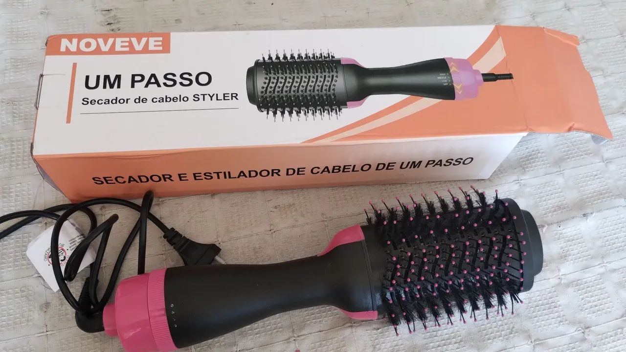 Escova de cabelo,seca e modela - Foto 2