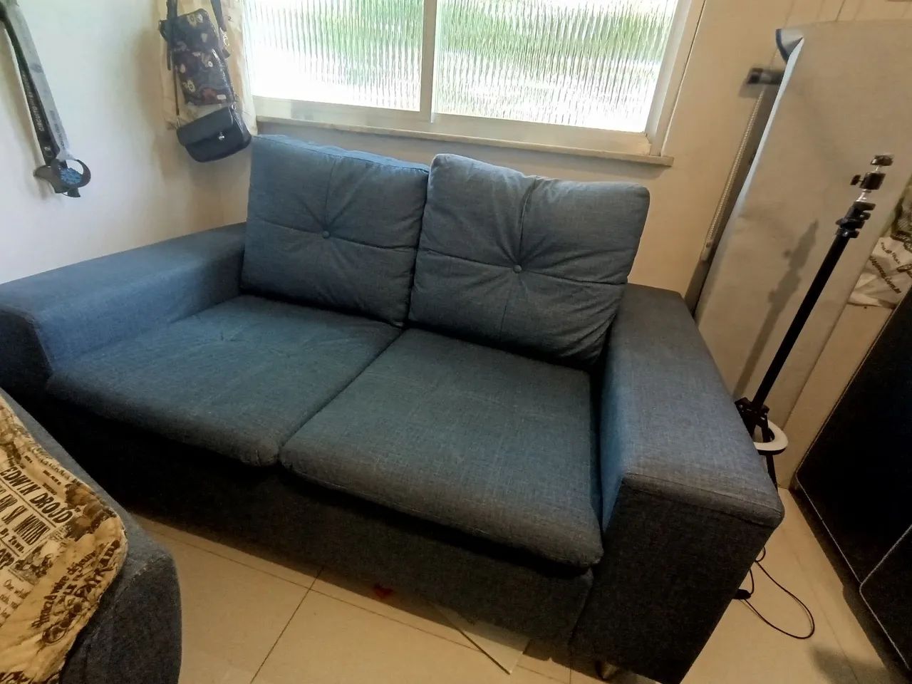 Sofá 2 lugares + Poltrona - Excelente estado! - Foto 5