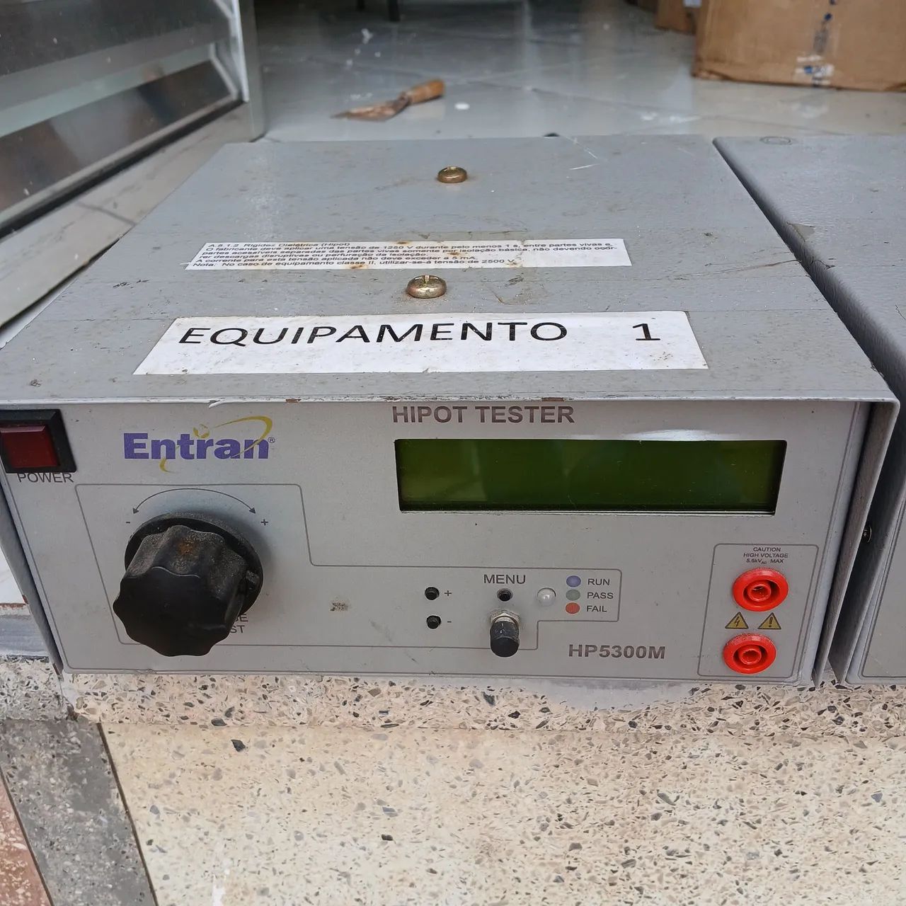  AparelhoTestador de aterranento