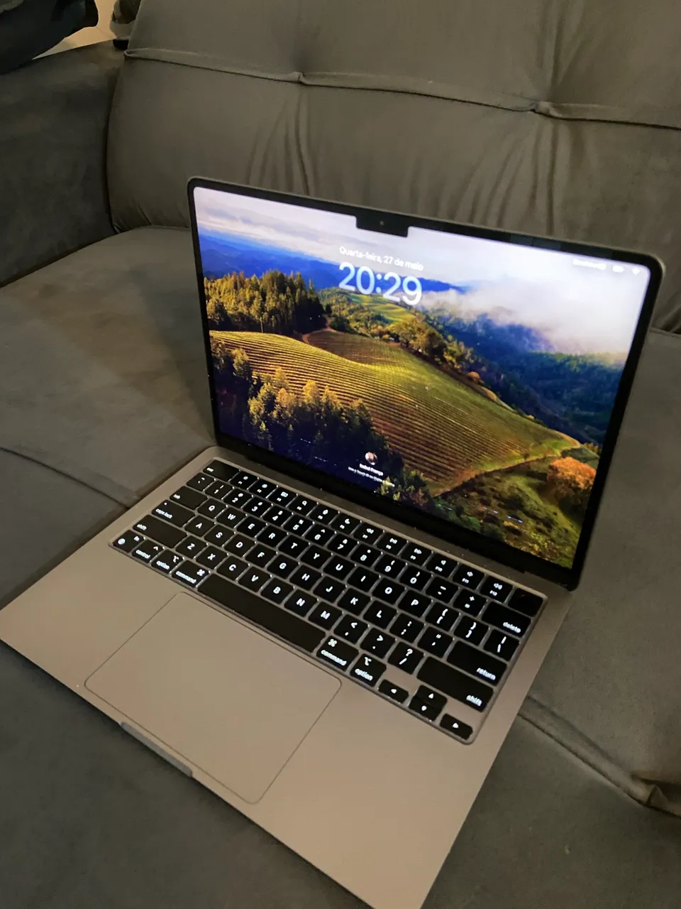 MacBook Air M3 2024 13 8GB RAM / 256GB SSD Bateria 100% Estado de